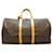 Louis Vuitton Keepall Monogram Brown 55 Cuir Toile Marron  ref.1298513