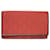 Lange Geldbörse aus rotem GG-Canvas von Gucci Leinwand Tuch  ref.1298551