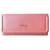 Prada Pink Saffiano Leather Long Wallet  ref.1298555