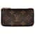 Louis Vuitton Brown Monogram Pochette Cles Marrom Lona  ref.1298558