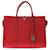 Louis Vuitton Red Monogram Cuir Plume Very Tote MM Rot Leder Kalbähnliches Kalb  ref.1298559