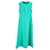 Vestido sem mangas Rochas em lã azul-petróleo Verde  ref.1298576
