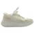 Chloé Nama Sneaker in White Recycled Polyester  Cream  ref.1298577
