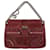 Lanvin Chain Linked Shoulder Bag aus rotem Leder  ref.1298579