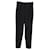 Pantalon plissé Dolce & Gabbana en laine noire  ref.1298625