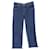 Loewe Two-Tone Wide Leg Pants in Blue Denim  ref.1298639