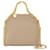 Stella Mc Cartney Falabella Tiny Tote in beige synthetic leather Leatherette  ref.1298659
