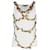 Givenchy Sleeveless Top with Golden Coins in White Cotton  ref.1298662