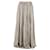 Lanvin Pleated Maxi Skirt in Grey Silk  ref.1298668