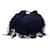 Diane Von Furstenberg Bolsa balde com franjas Love Power em camurça azul marinho Suécia  ref.1298699