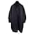 Balenciaga Veste Oversize à Capuche Boutonnée sur le Devant en Polyester Noir  ref.1298703