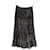 Altuzarra Printed Midi Skirt in Metallic Viscose Golden Cellulose fibre  ref.1298708