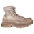 Alexander McQueen Tread Slick Mesh Boots aus beigem Nylon  ref.1298709
