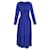 Gabriela Hearst Herminia Pleated Midi Dress in Blue Silk  ref.1298712