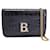 Balenciaga B Wallet-on-Chain in Black Croc-Embossed Leather   ref.1298730