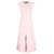 Gabriela Hearst Cap Sleeve Dress in Pink Viscose Polyester  ref.1298734