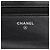 Chanel Bolsa de couro acolchoado CC com aba única - vista 7