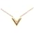 Louis Vuitton Essential V-Halskette M61083 Metall  ref.1298788