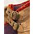 Etro Bikerjacke aus Lammleder Braun - Ansicht 3