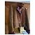 Etro Bikerjacke aus Lammleder Braun - Ansicht 4