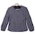Weekend Max Mara Max Mara Weekend Navy Blue Tweed Cotton Jacket Polyester Elastane Polyamide  ref.1298803