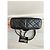 Timeless Bolso de mano Chanel de cuero y pitón negro - vista 7