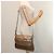 FENDI Borsa A Spalla Pelle Bronzo Auth hk1152 - vista 22