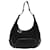 FENDI Zucchino Canvas Shoulder Bag Black Auth 67994  ref.1298881