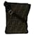 FENDI Zucca Canvas Shoulder Bag Black Brown Auth 67995 Cloth  ref.1298904