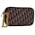 Christian Dior Trotter Canvas Clutch Bag Bordeaux Auth 67458A Cloth  ref.1298917