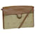 Christian Dior Honeycomb Canvas Shoulder Bag PVC Leather Beige Auth bs12456  ref.1298924