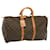 Louis Vuitton Monogram Keepall 50 Boston Bag M41426 LV Auth 65109 Cloth  ref.1298930