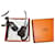 clochete, puxador e cadeado Hermès novos para bolsa Hermès, caixa e saco de pó. Couro  ref.1299002