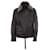 The Kooples Leather coat Black  ref.1299023