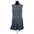 Alexander Mcqueen Kleid aus Baumwoll-Jeans Blau Baumwolle  ref.1299032