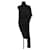Roberto Cavalli Black asymmetrical dress Viscose  ref.1299033