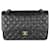 Timeless Chanel Black Quilted Caviar Jumbo Classic lined Flap Bag Leather  ref.1299168