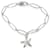 TIFFANY & CO. Bracelet en platine étoile de mer diamant vintage Elsa Peretti 0.13 ctw  ref.1299184