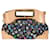 Louis Vuitton x Takashi Murakami Black Multicolor Monogram Canvas Judy MM Multiple colors Cloth  ref.1299198