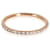 TIFFANY & CO. Metro Band in 18k Rose Gold, .20 ctw. Pink gold  ref.1299241