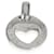 TIFFANY & CO. Pingente de coração com recorte de estêncil vintage em prata esterlina  ref.1299245