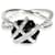 David Yurman Cable Wrap Ring in  Sterling Silver 0.1 ctw  ref.1299252