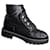 Chanel Botas de combate edición limitada Negro Cuero Charol  ref.1299298