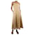 Autre Marque Beige hemp dress - size UK 6  ref.1299318