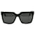 Céline Black square-framed sunglasses Acetate  ref.1299319