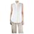 Theory Cream silk sleeveless shirt - size M  ref.1299351