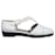 Salvatore Ferragamo Sandals White Leather  ref.1299358