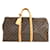 Louis Vuitton Brown Monogram Keepall Bandouliere 55 Marrone Tela  ref.1299363