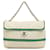 Bolso de hombro expandible perforado blanco Chanel Cuero Becerro  ref.1299430
