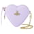 Moire Heart Wristlet Bag - Vivienne Westwood - Synthetik - Lila Synthetisch  ref.1299477